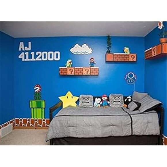 Super Mario Mushroom LED Neon Light Red Game Sign Room Decor Nintendo Retro NES - Picture 5 of 7